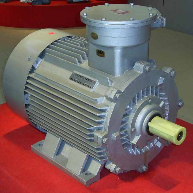 YE4-160L-6防爆电机45°角实拍